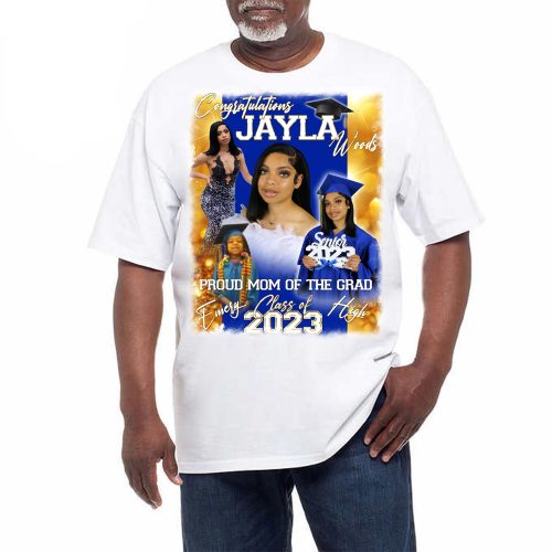 Adult Half White T-Shirts - Image 6