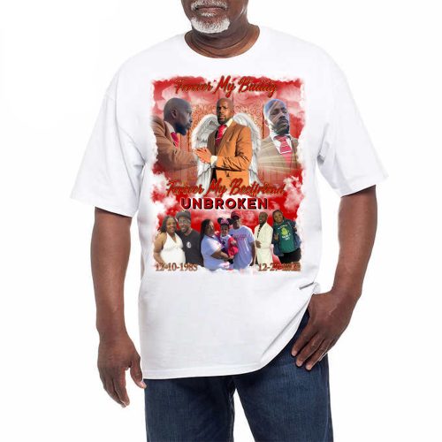 Adult Half White T-Shirts - Image 3